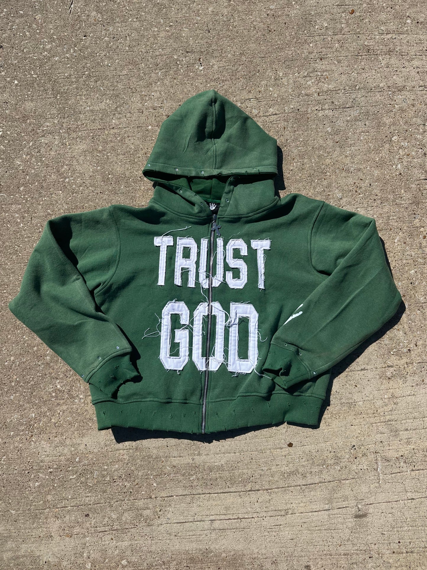 TRUST GOD Zip-up Hoodie