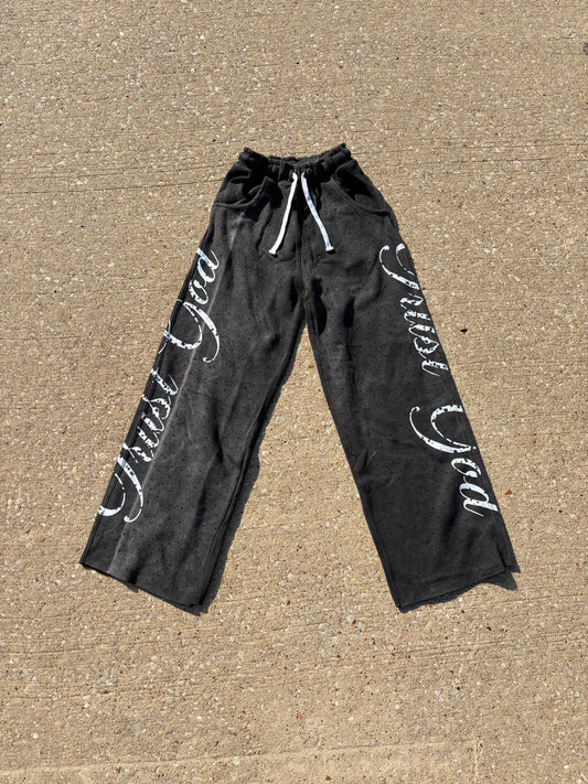 Trust God Sweatpants (Rhinestone)